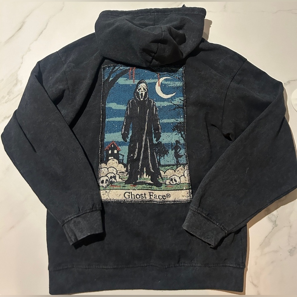 Ghost Face Drawstring
Hooded Sweatshirt size M - Picture 10 of 14